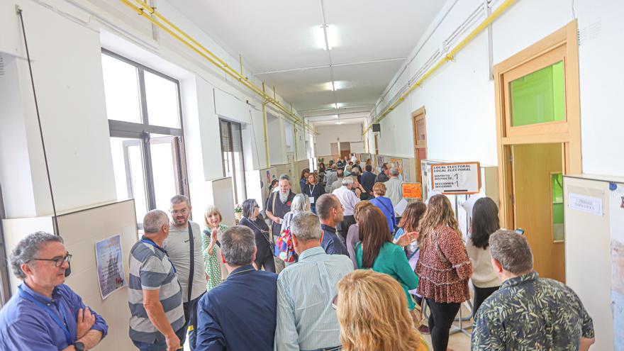 La participación en las municipales sube nueve puntos en Orihuela