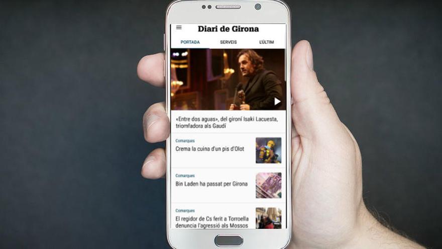 Diari de Girona renova la seva app mòbil