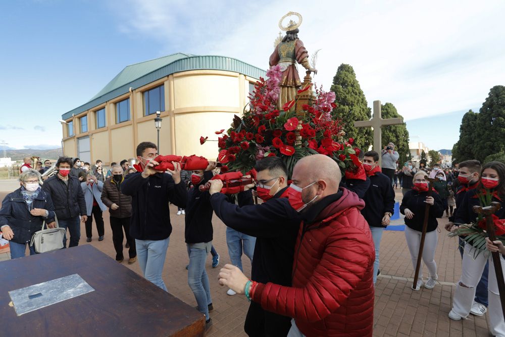 Faura disfruta de la Pujà de Santa Bárbara.