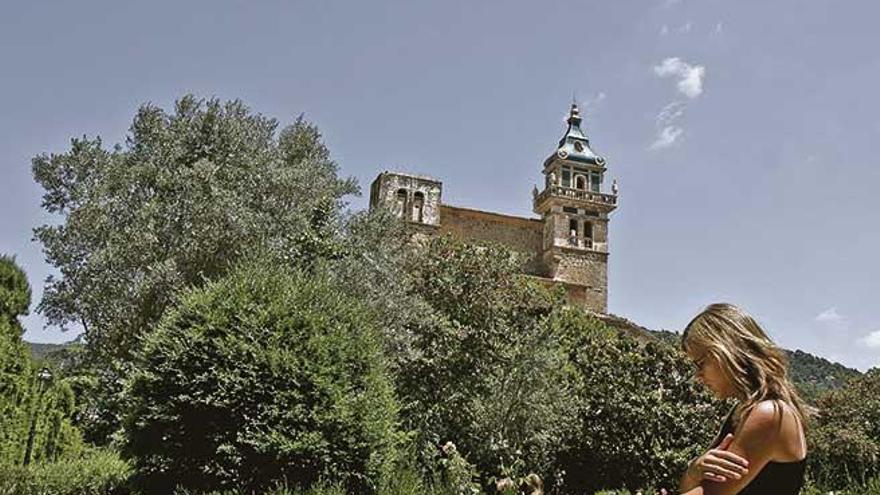 Una vista general del entorno en que se ubica la Cartoixa de Valldemossa.