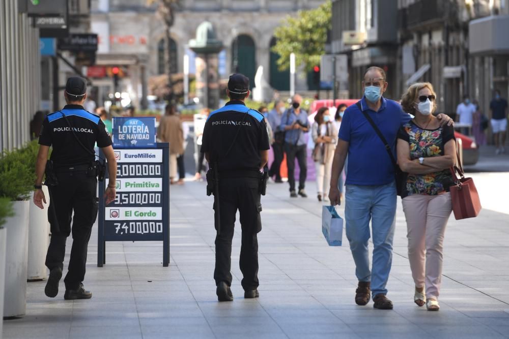 La Policía Local denunció el jueves a otras 37 personas por mal uso de la mascarilla.