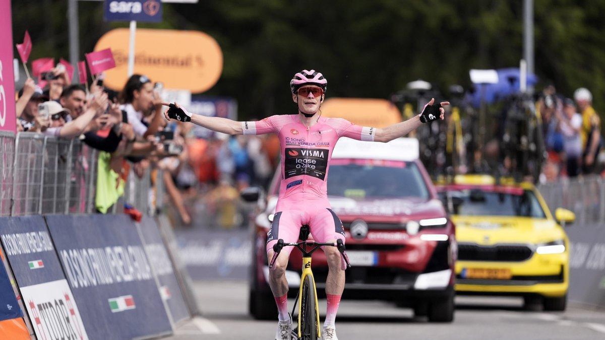 Cuarta victoria de un Vingegaard que no tiene piedad en el Giro