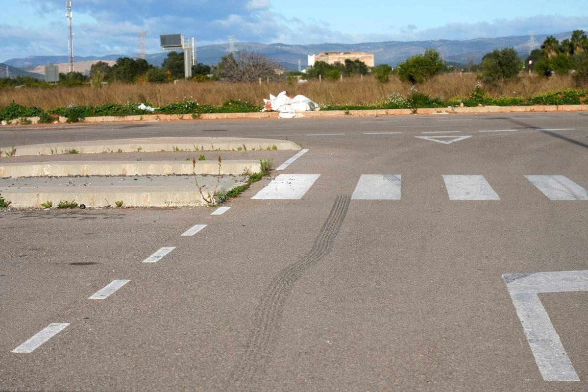 Zona en la que tuvo lugar el accidente.