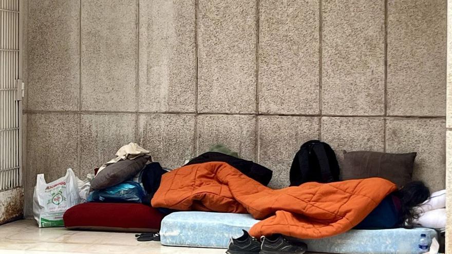 Una persona sin hogar. | MARCOS LEÓN