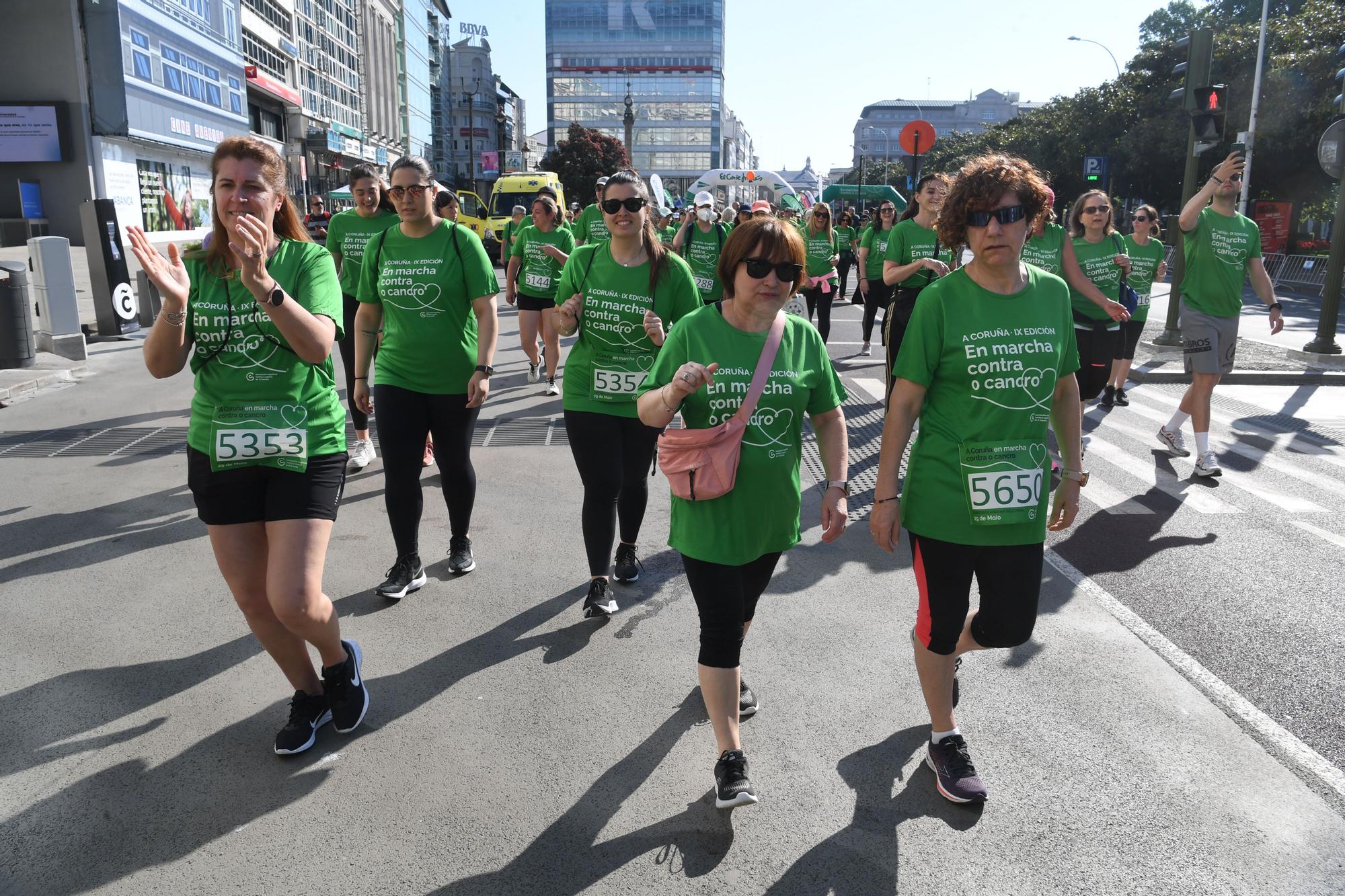 La Carrera contra el Cáncer tiñe de verde la ciudad