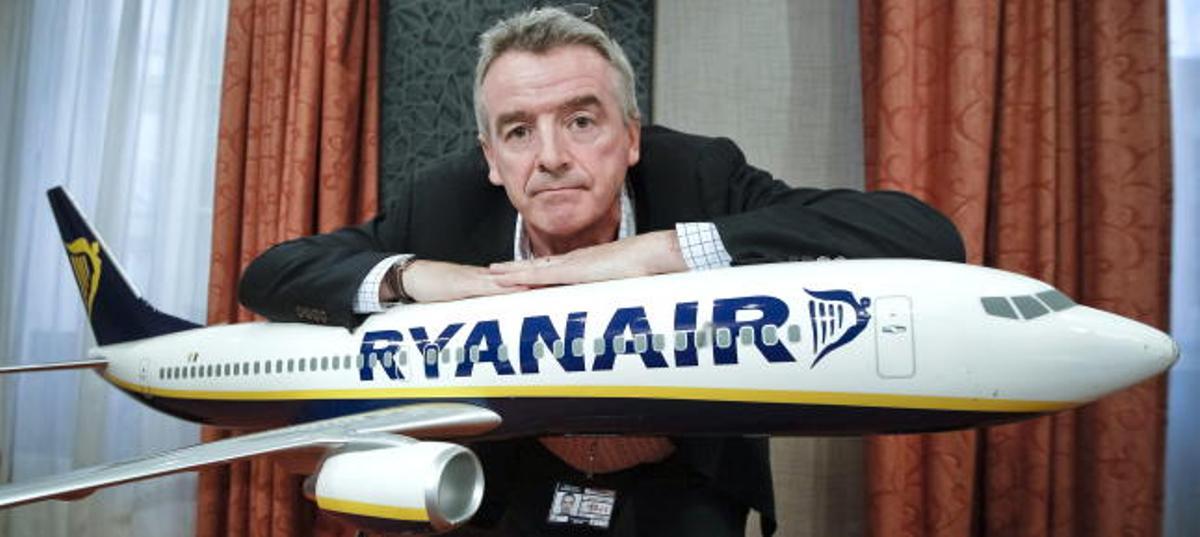 El presidente de Ryanair, Michael O'Leary.