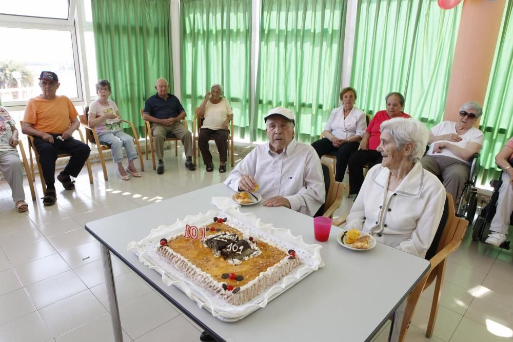 Fiesta del 101 cumpleaños de Manuel Samartino