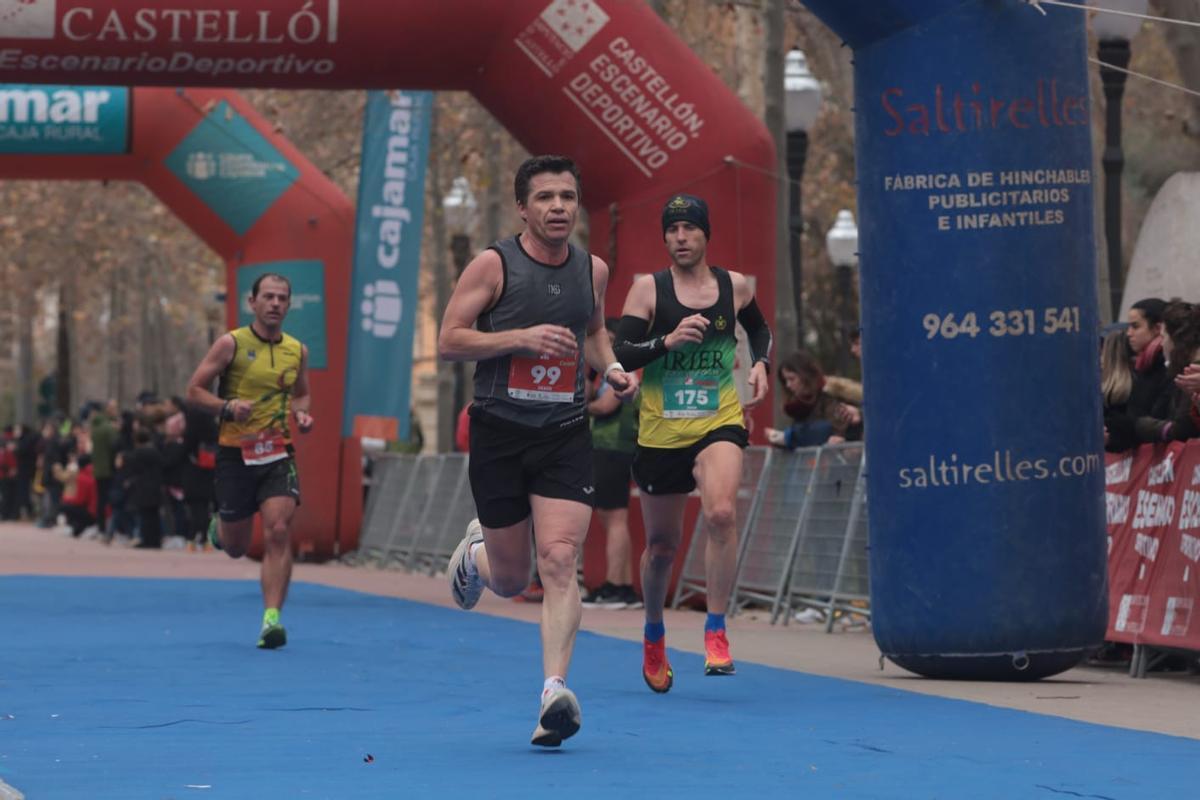 Imagen durante la media maratón en Castellón.