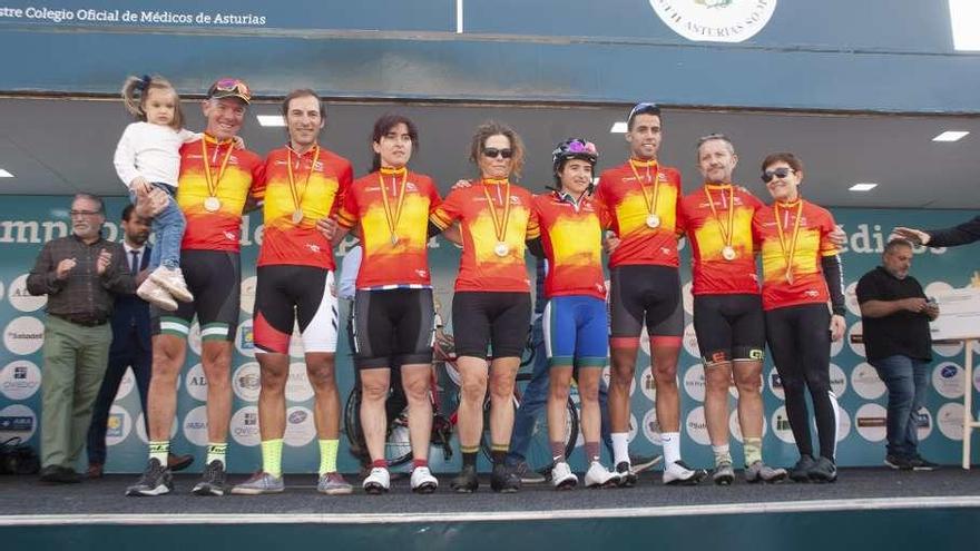 Pedro Macía e Irene Loizate ganan el Campeonato de España para médicos