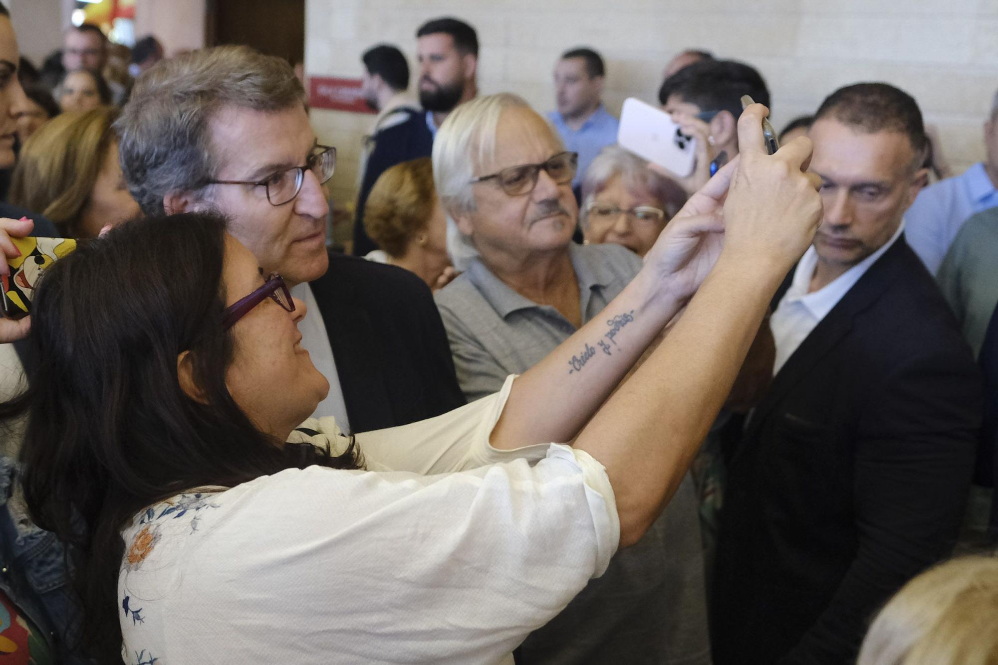 Alberto Núñez Feijóo inaugura la Convención del PP de Canarias