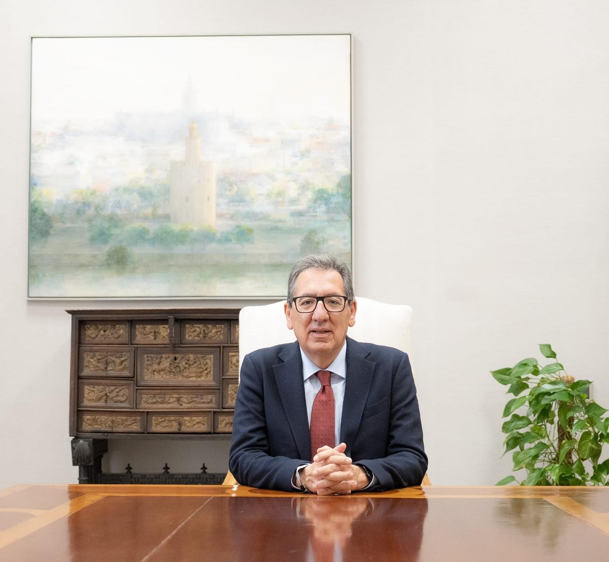 Antonio Pulido, presidente de la Fundación Cajasol