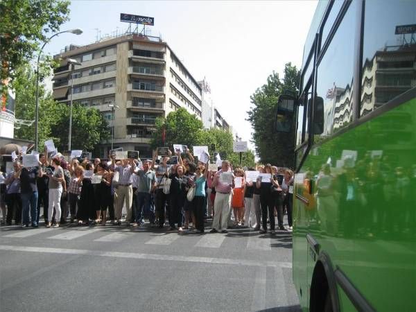 Protestas de funcionarios en Córdoba