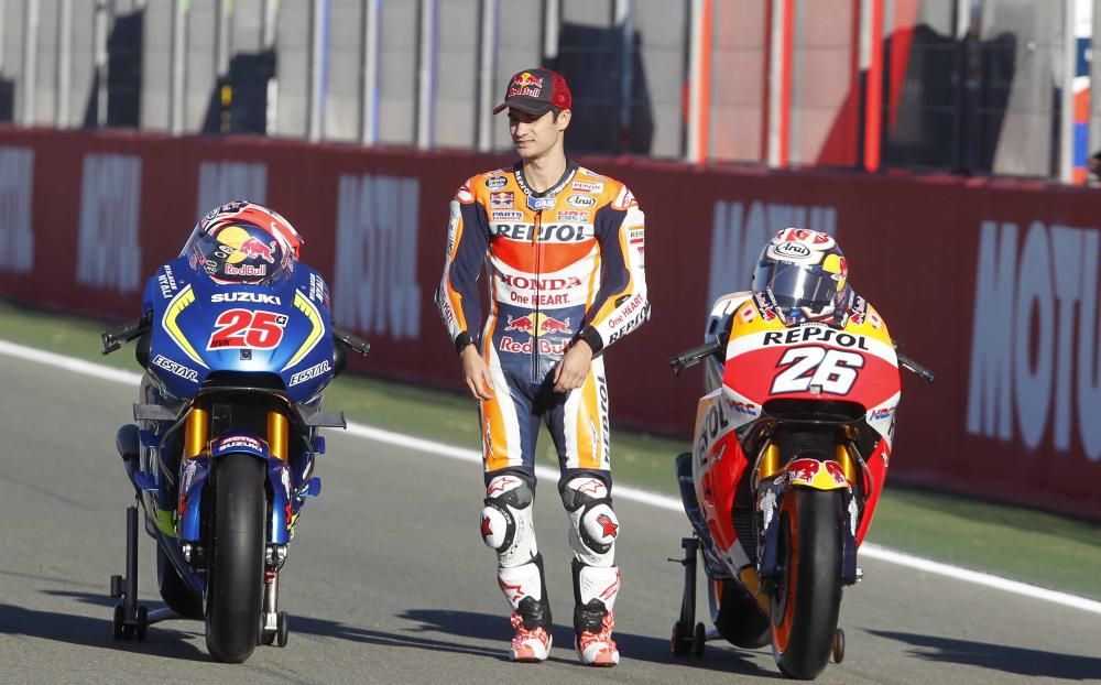 Así se hizo la foto de los nueve gandadores de la temporada en #MotoGP