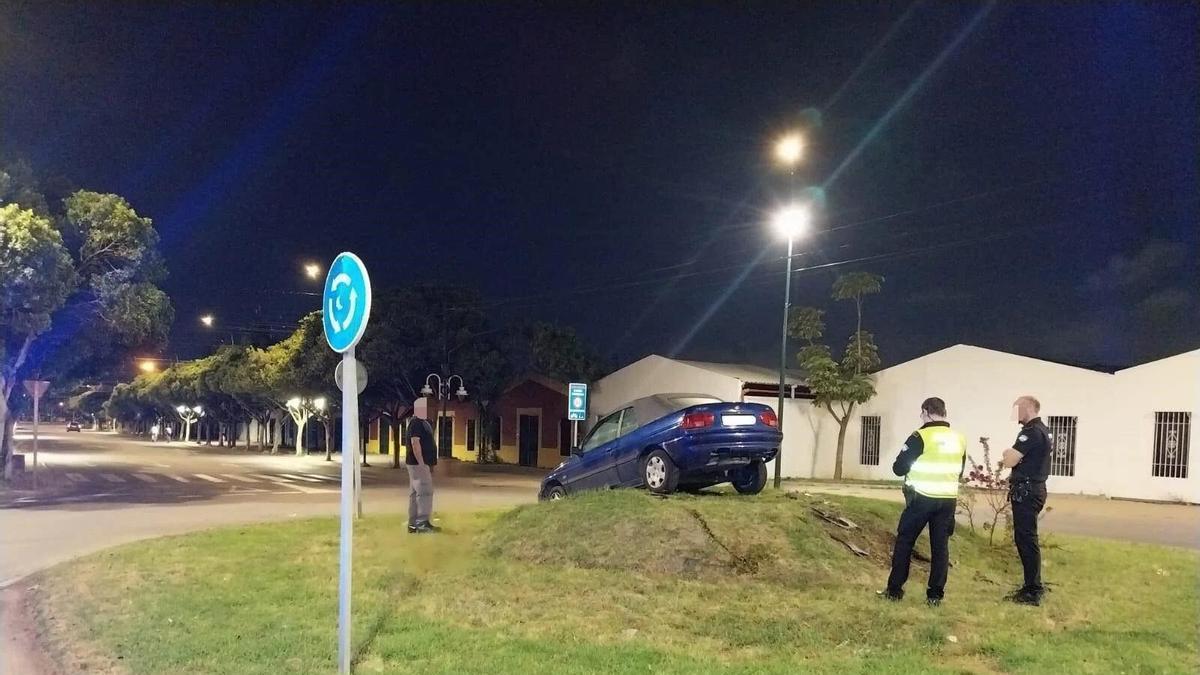 Control de vehículos de la Policía Local de Málaga.