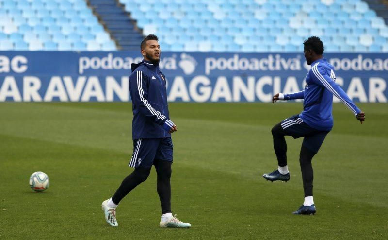 Entrenamiento del Real Zaragoza 19 de diciembre