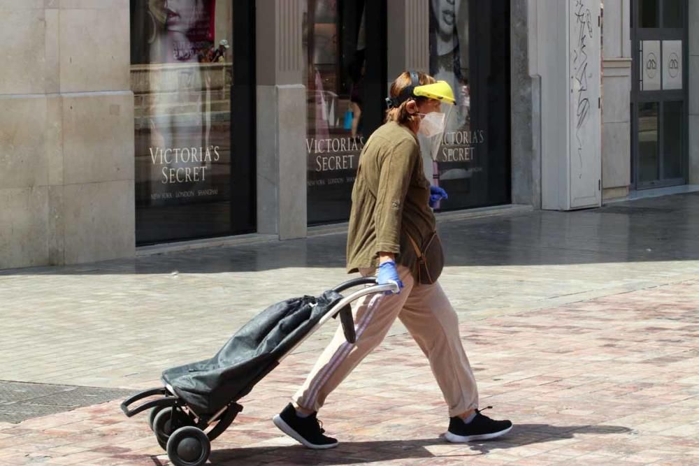 El calor se deja notar con fuerza en Málaga