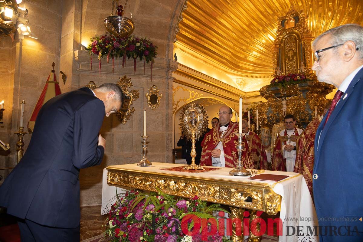 Procesión de exaltación de la Vera Cruz en Caravaca