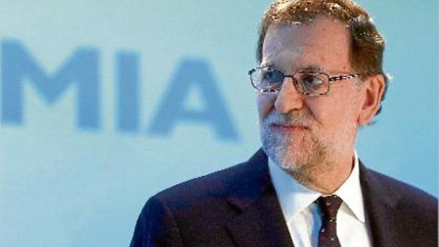 Mariano Rajoy va intervenir en les jornades del Cercle d&#039;Economia, a Sitges.
