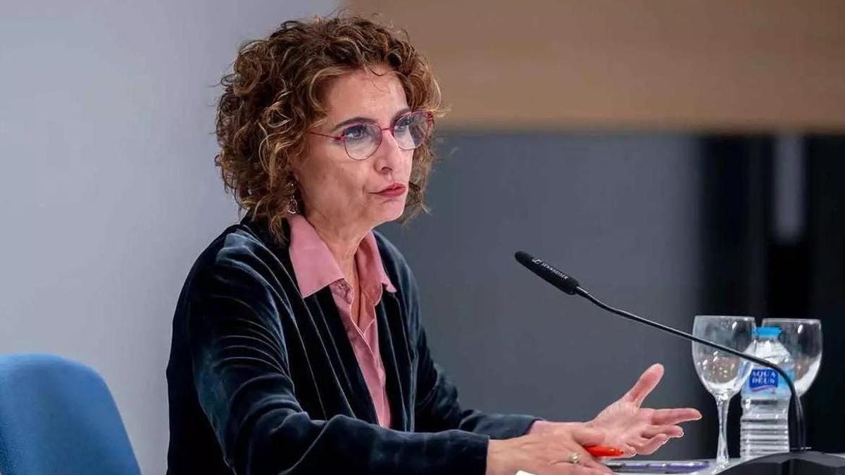 María Jesús Montero, ministra de Hacienda