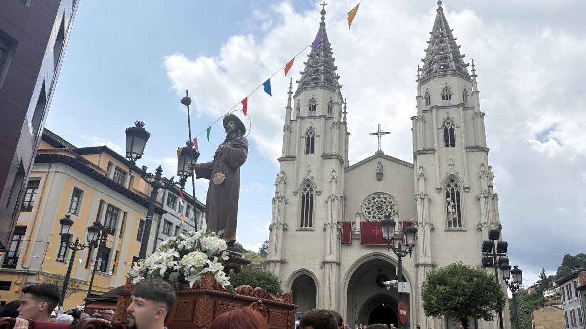 Fiestas de Santiago en Sama
