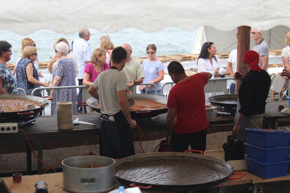 La Festa de la Sal a la platja de les Barques.