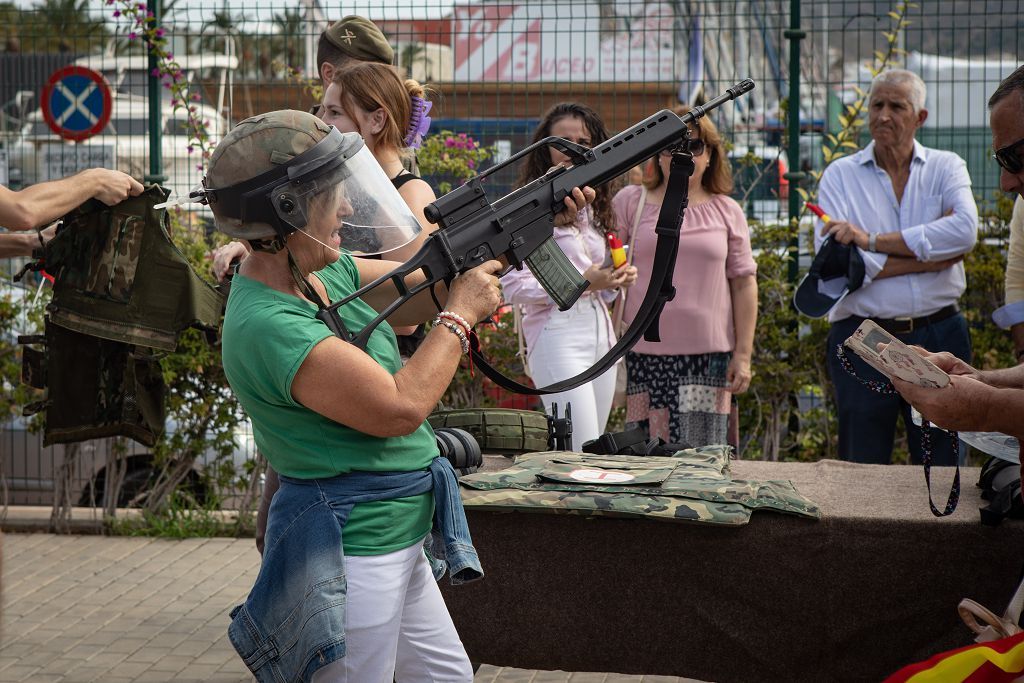 Exhibición de armas de la Armada en Cartagena