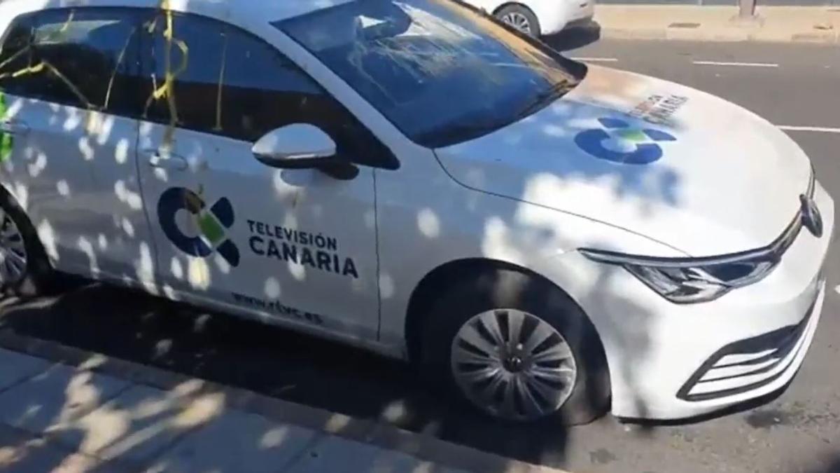 Agreden a periodistas de la Televisión Canaria al informar de una operación antidrogra