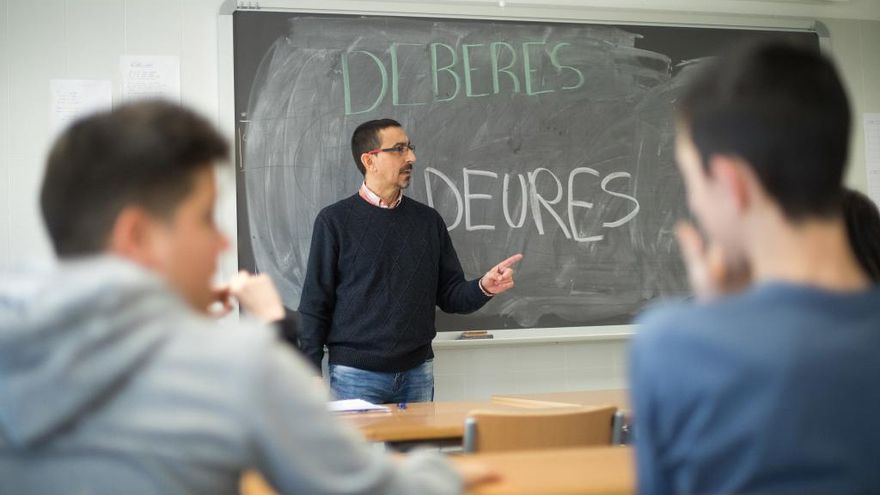 El director del IES Bovalar de Castelló, Antonio Solano.