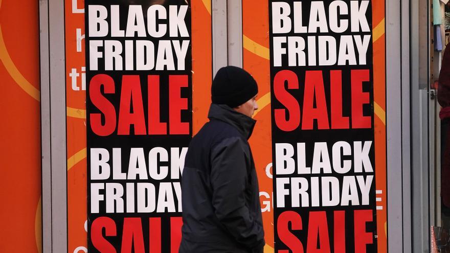 Cartell publicitari de la campanya del Black Friday