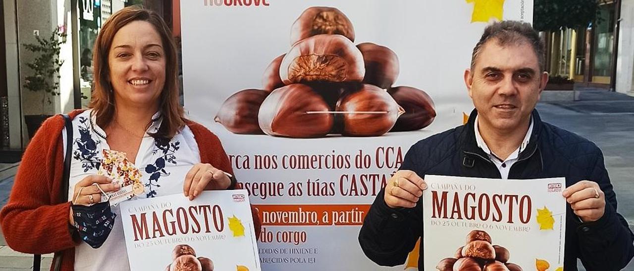 La presentación de la campaña del magosto.