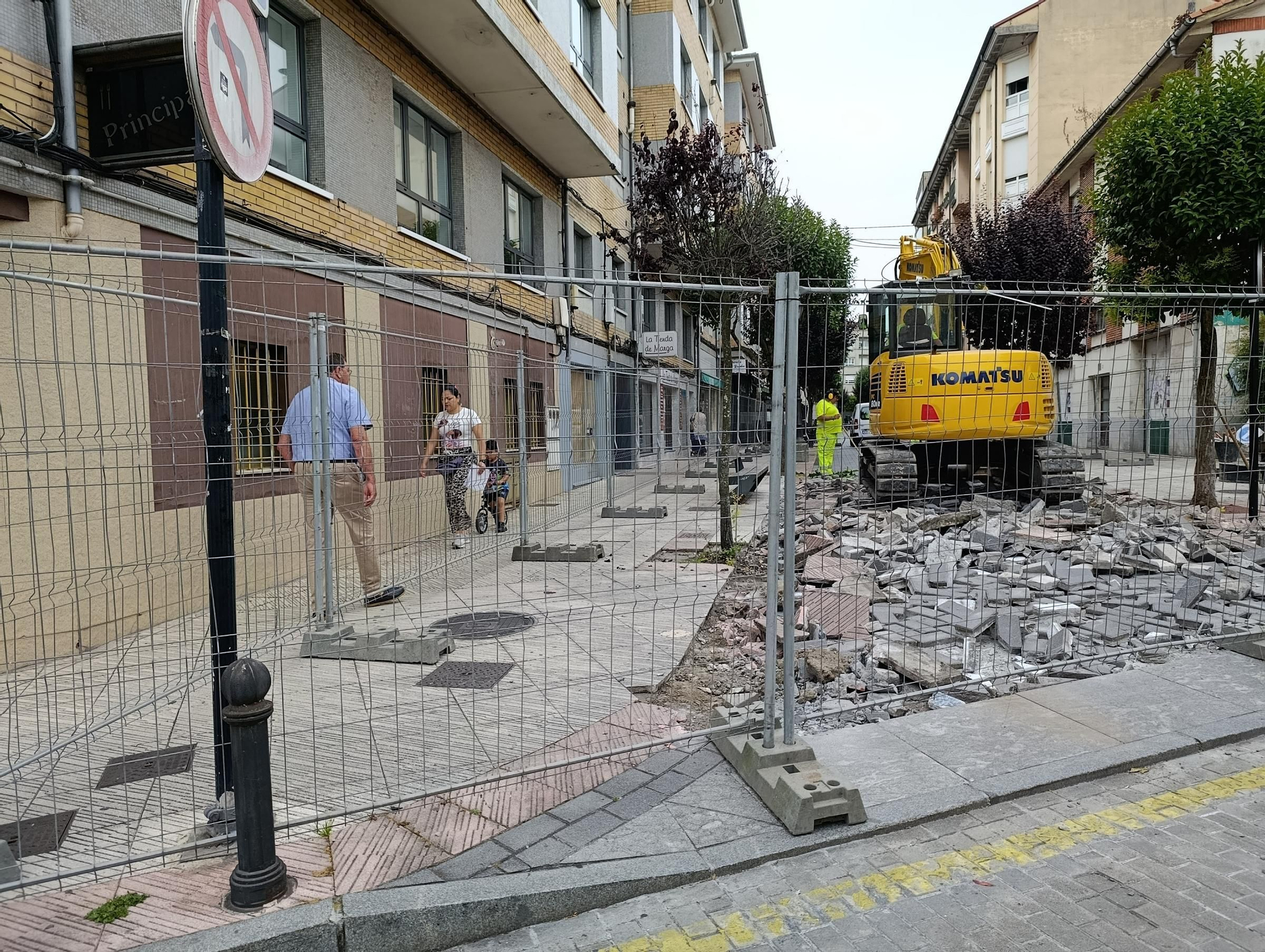Arranca la reurbanización de la calle Leopoldo Lugones