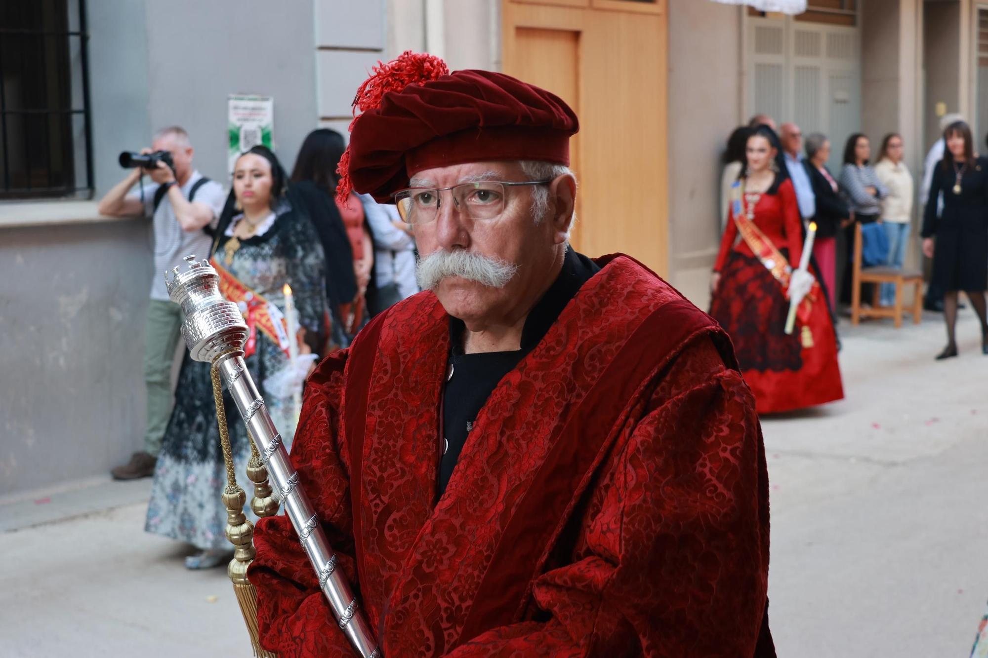 Procesión en honor a Santa Quitèria en el día grande de las fiestas de Almassora