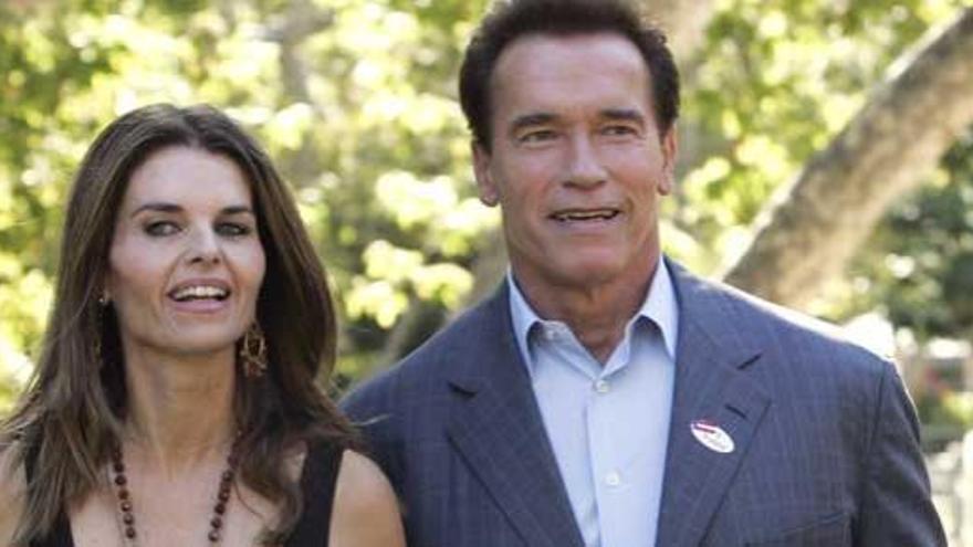 Arnold Schwarzenegger y Maria Shriver, en una imagen de archivo.