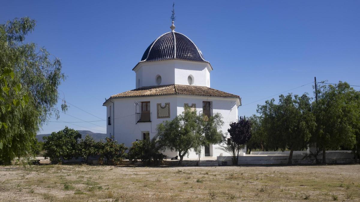 Ermita Sant Bernat de Carlet, junto a la que ocurrió el accidente