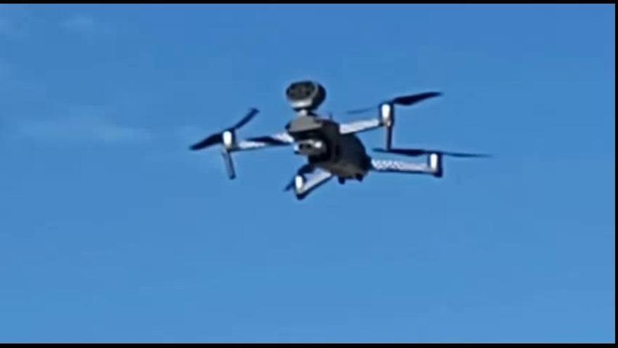 Valencia | "Le habla el dron de la Policía Local de València"