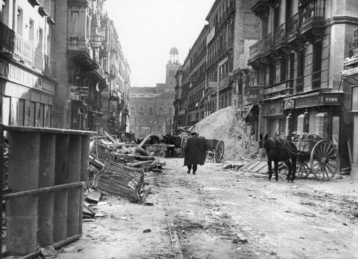 Fotografía de la calle de Preciados (1936-1939)
