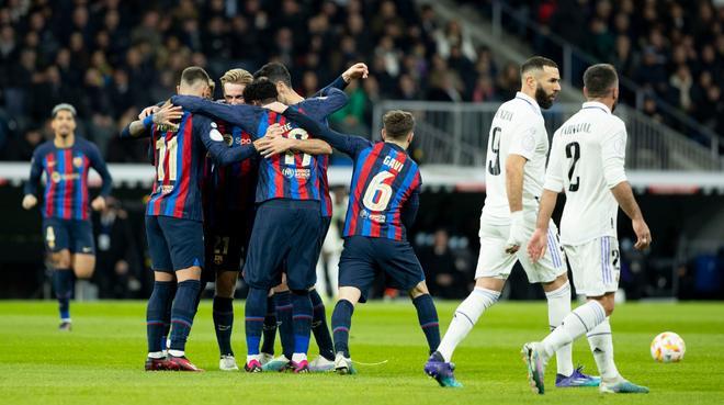 Lo que no se vio de la primera mitad del Real Madrid - Barça