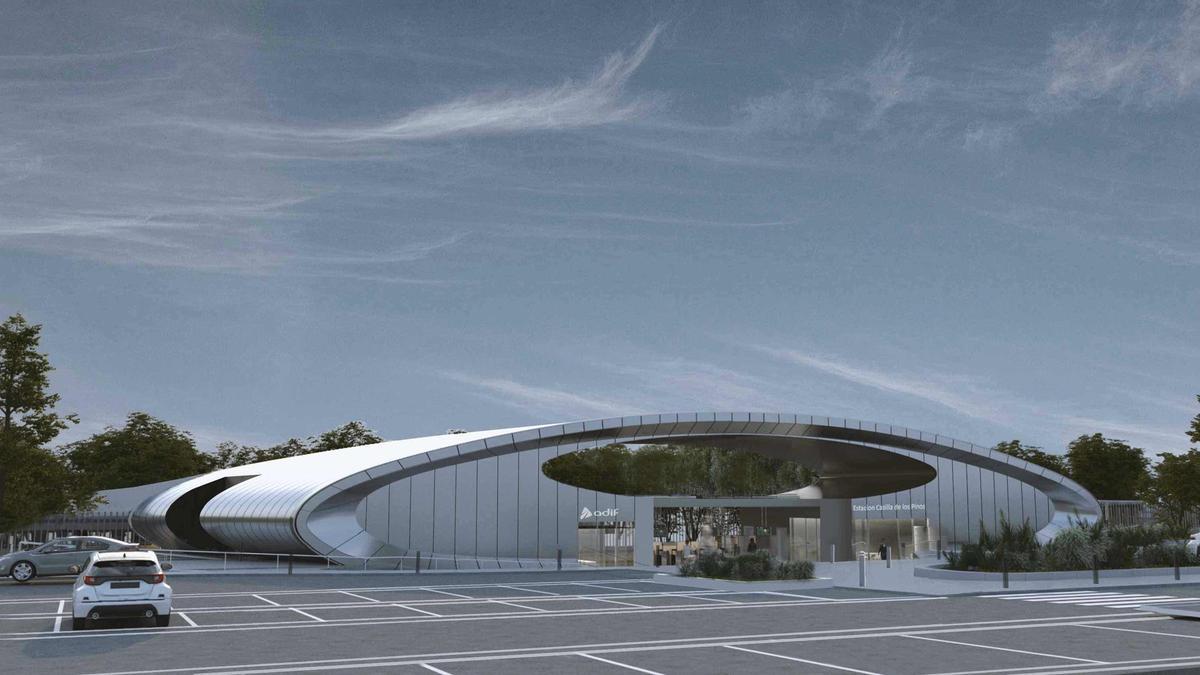 La futura estación de Cercanías de Dos Hermanas, en imágenes