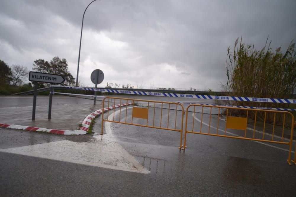 Imatges del temporal del diumenge 18 de novembre