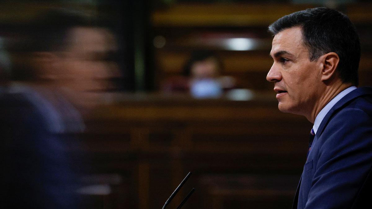 Pedro Sánchez, en el Congreso