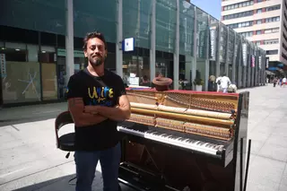Un pianista nómada en A Coruña