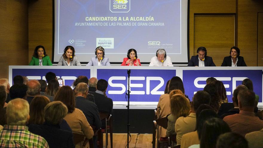 Debate de los candidatos a la Alcaldía de Las Palmas de Gran Canaria organizado por la Cadena Ser