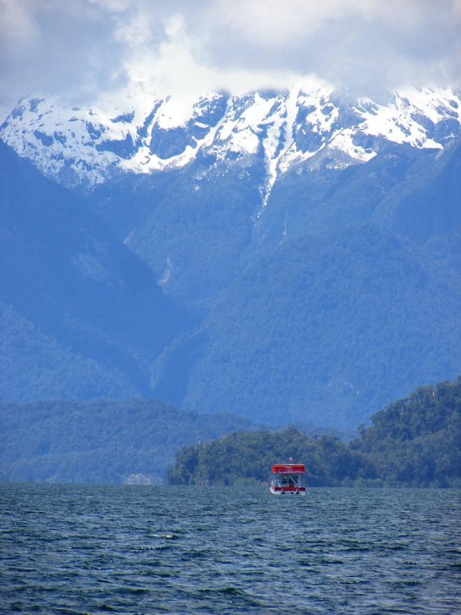 Patagonia, Lago Todos los Santos, en el Parque Nacional Vicente Pérez Rosales, Chile.