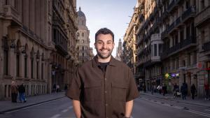 El candidato a liderar la federación de ERC en Barcelona, Ricard Farin.