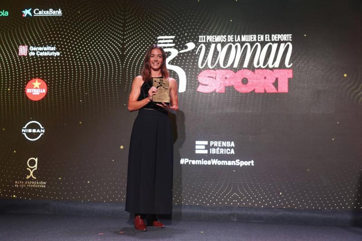 Gala Woman Sport, gana el premio la jugadora Aitana Bonmatí