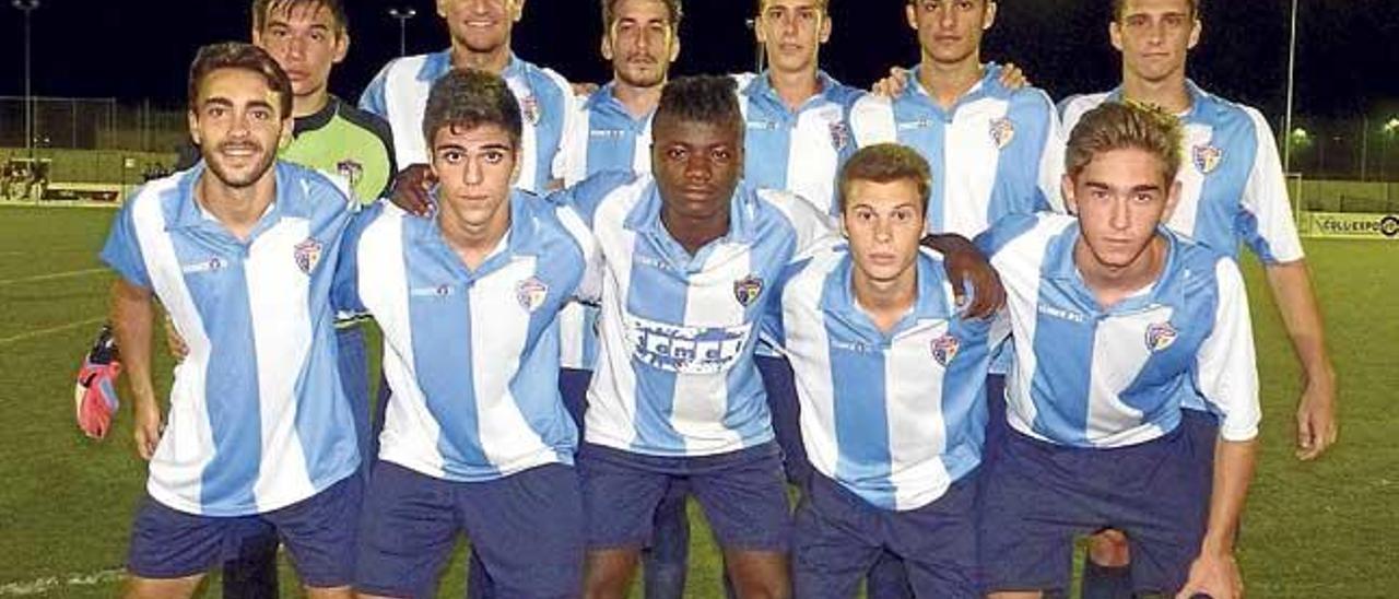 Equipo del La Salle juvenil que jugó en Montuïri.