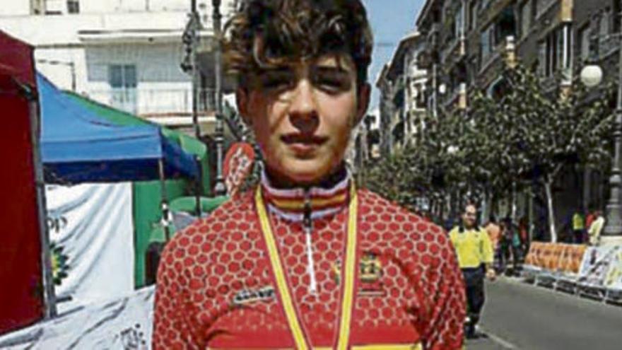 María Calderón, medalla de oro en Mazarrón