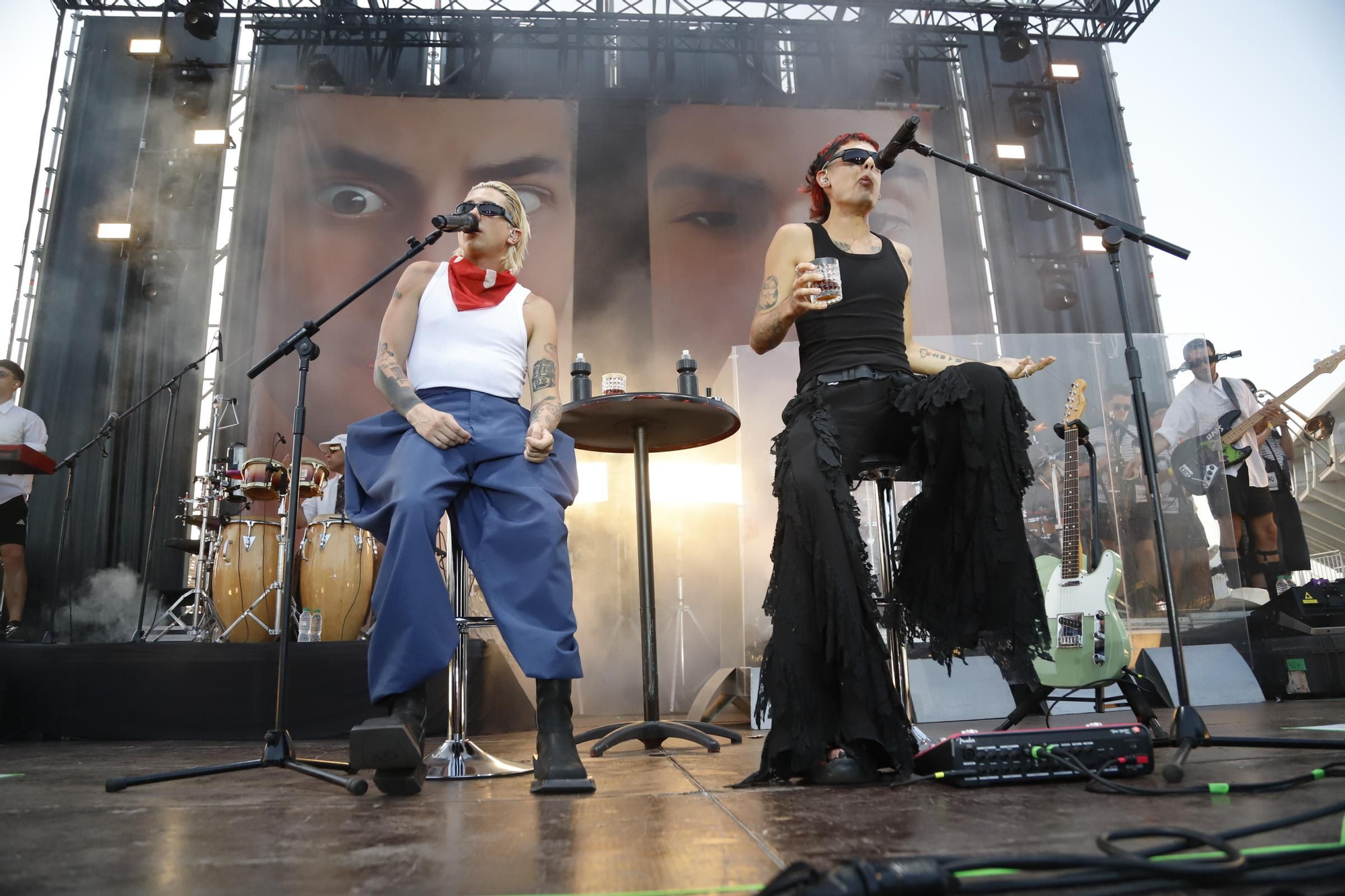 El concierto de Ca7riel y Paco Amoroso, en imágenes
