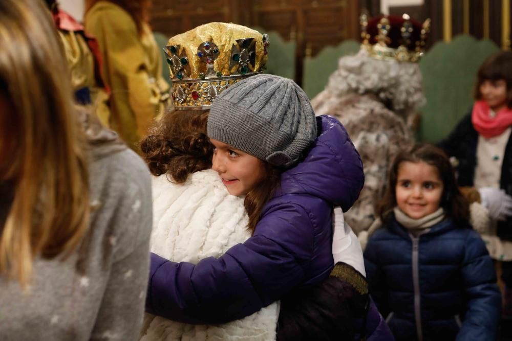 Recepción de los Reyes Magos en el Ayuntamiento de