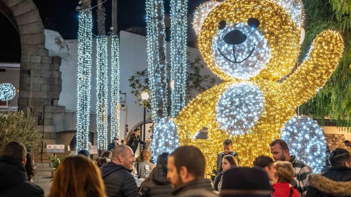 Estampa navideña de Mérida.